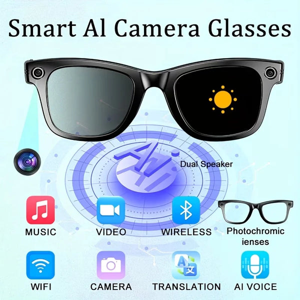 Smart Video Glasses for Men